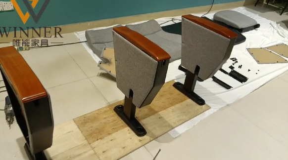 How to install auditorium chair can be more assured?