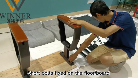 How to install auditorium chair can be more assured?