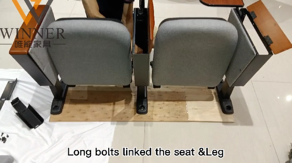 How to install auditorium chair can be more assured?