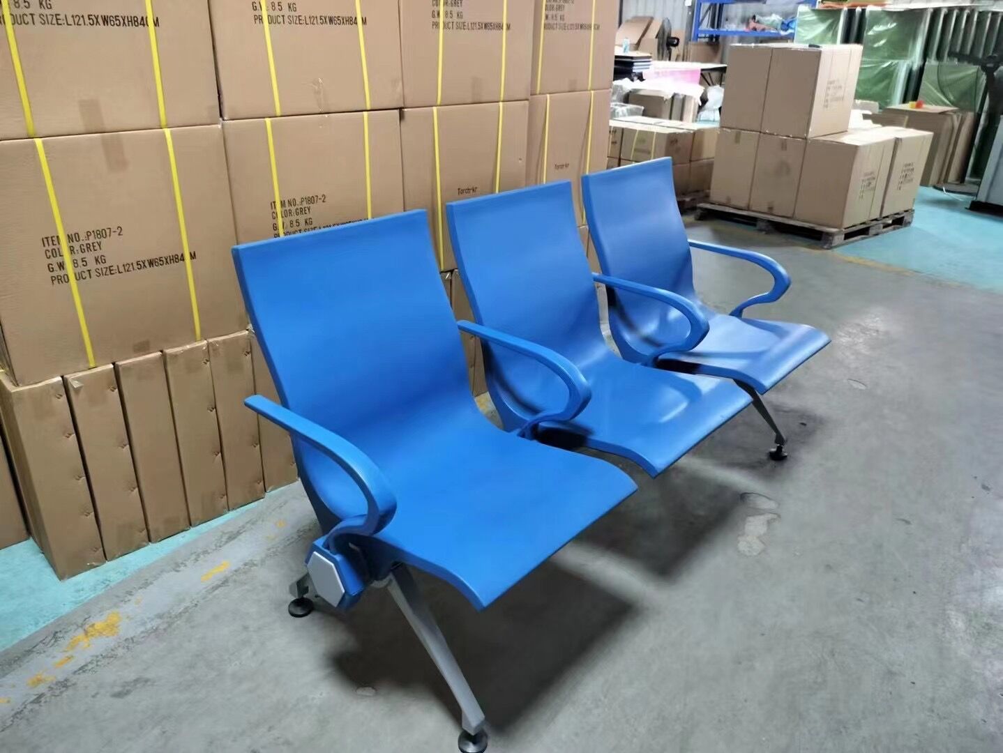 An airport waiting chair project feedback from our client