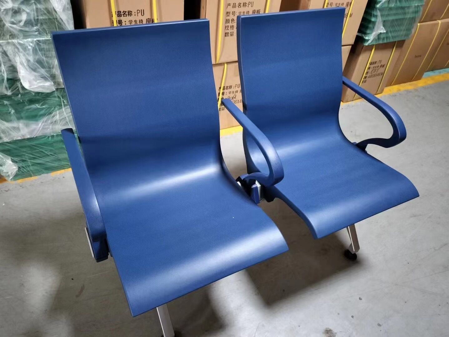 An airport waiting chair project feedback from our client