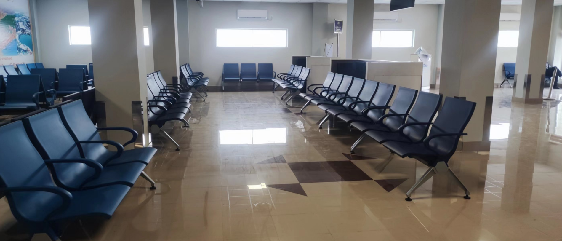 An airport waiting chair project feedback from our client