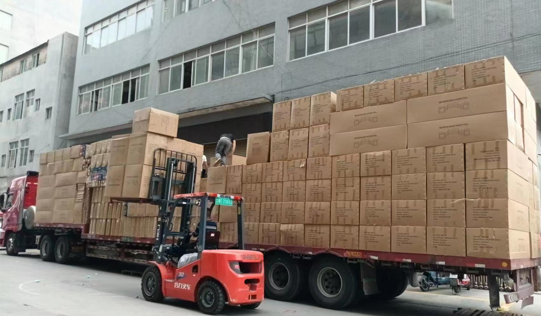 Uzbekistan Hospital Project——Public Sofa Loading