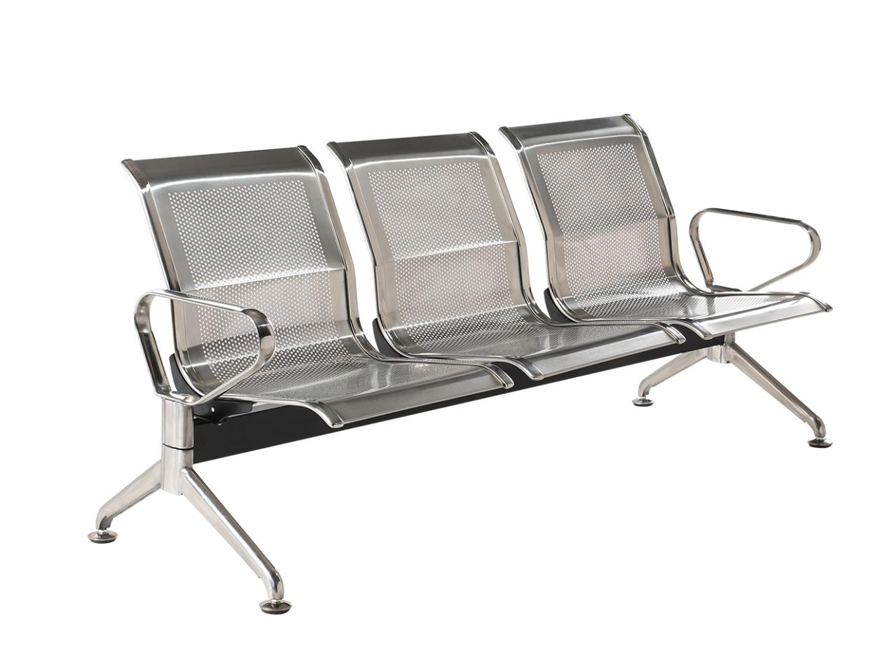 Stainless Steel Waiting Chair W9701