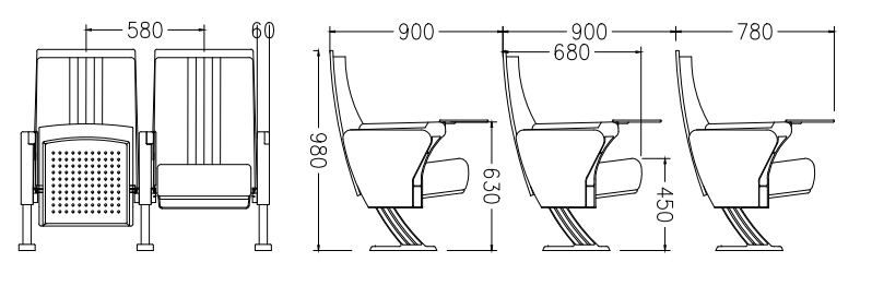 Church Furniture Church Seat Auditorium Chair