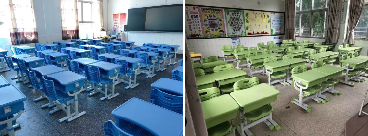 Classroom Desk and Chair Set