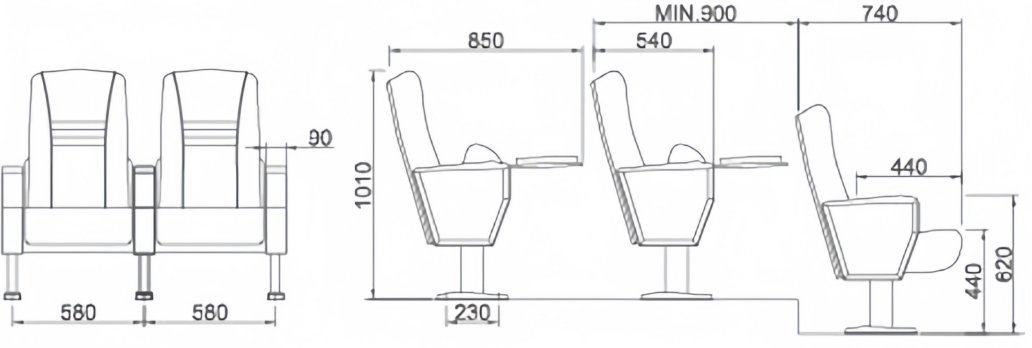 Shipment Date-Palestine Auditorium（161 Seats）