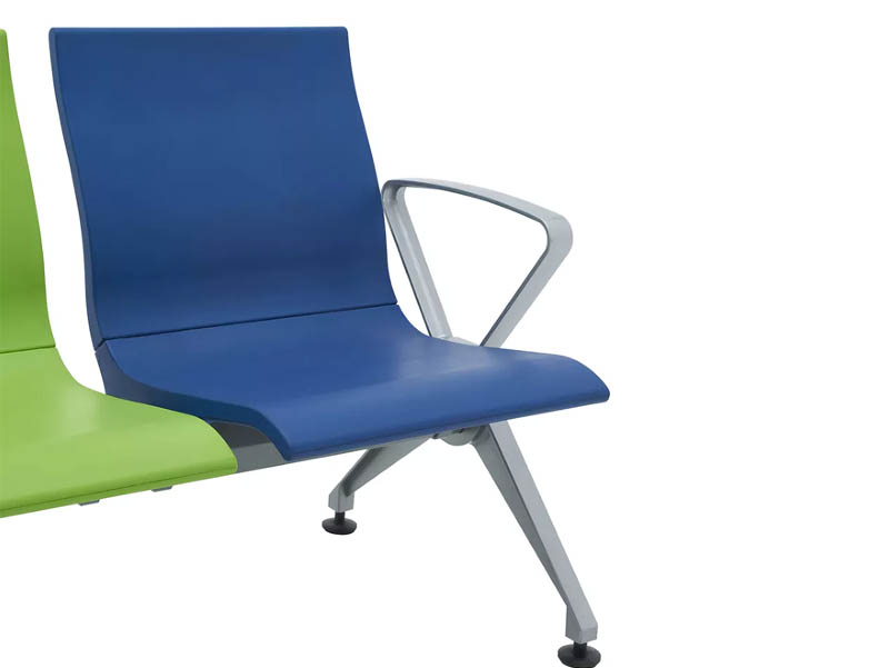 new design-3 seater pu foam airport waiting chair W9925