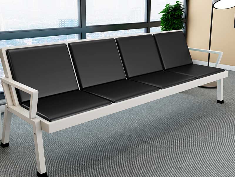 Hot sale morden metal frame airport chair waiting bench  W9807C