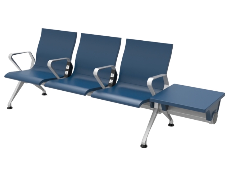 Wholesale Metal Public Pu Cushion 3 4 5 Seats Hospital Airport Train Station Waiting Chair