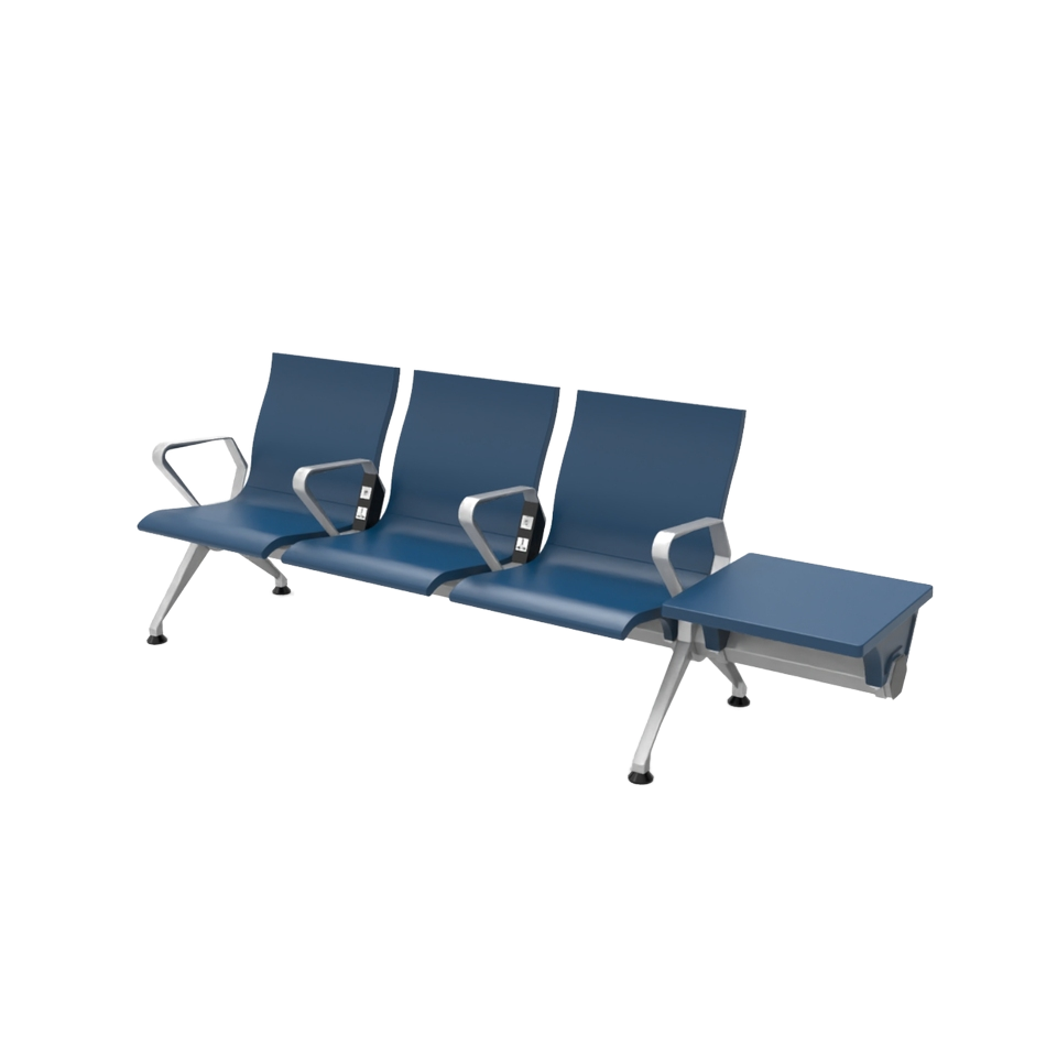 Wholesale Metal Public Pu Cushion 3 4 5 Seats Hospital Airport Train Station Waiting Chair